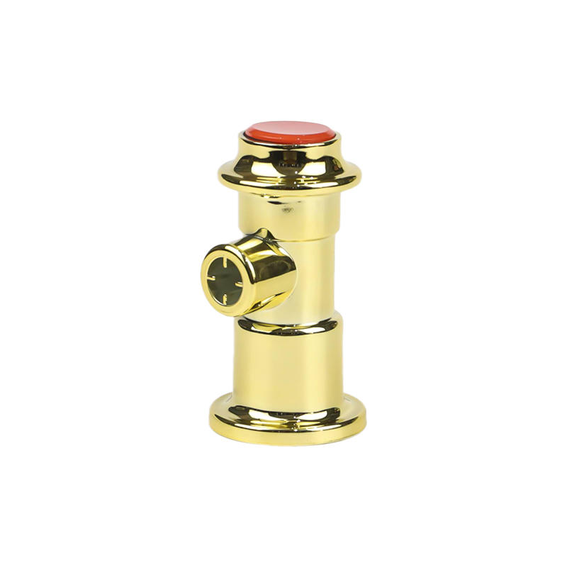 小ボール弁-ボタン-17  電気メッキ研磨、クラシックカラーオ選択可能のボトル入りウォーターディスペンサープラスチック活栓