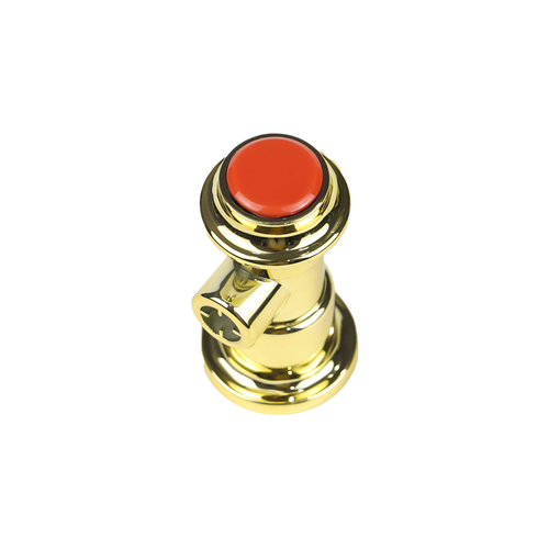 小ボール弁-ボタン-17  電気メッキ研磨、クラシックカラーオ選択可能のボトル入りウォーターディスペンサープラスチック活栓